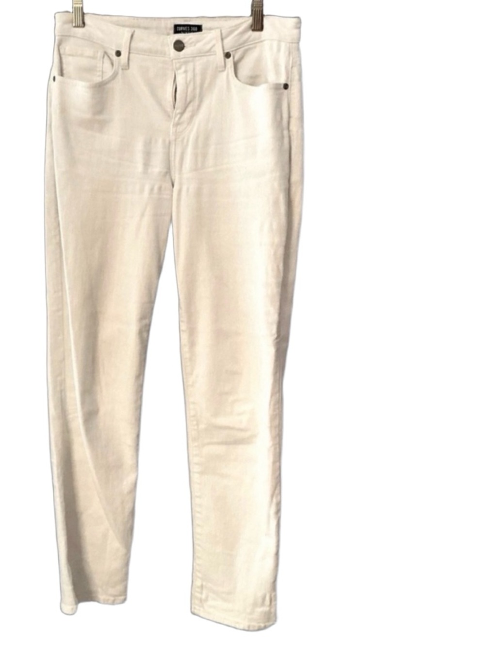 NYDJ 360 curves optic White ankle Jeans